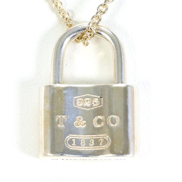 ティファニー 1837 シルバー ネックレス 箱 袋 約41cm ジュエリー 中古