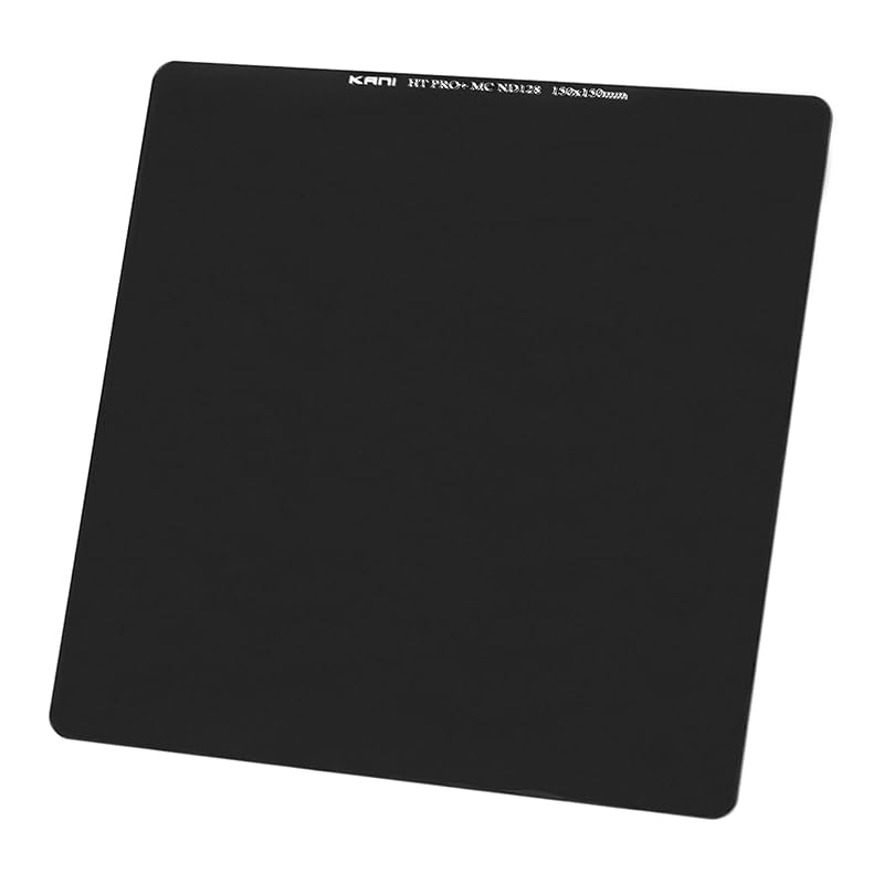 KANI 150mm幅 角型フィルター NDフィルター HT PRO+ MC ND128 150×150mm 減光効果7絞り分 色カブリ抑制 低反射 撥水 撥油 防汚 ナノコーティング 802330