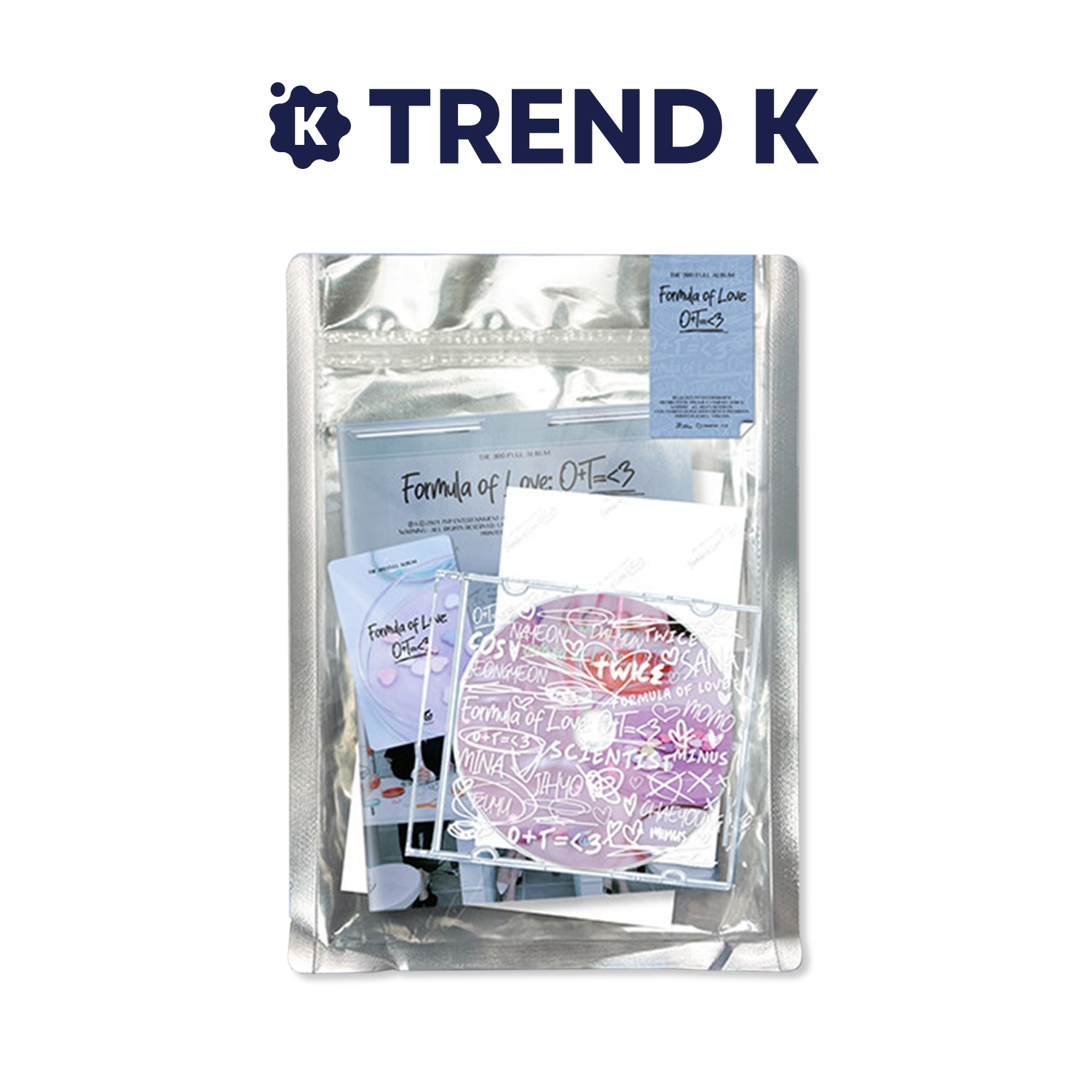 [未開封新品] TWICE TWICE Formula of Love OT3正規3集 Result file ver スペシャルバージョン サイエンティスト Scientist