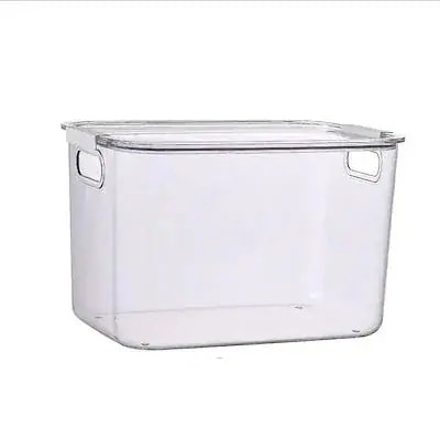 天板雑物マスク収納ボックスリビングおやつおもちゃ収納かごキッチン透明収納蓋付き収納ボックス