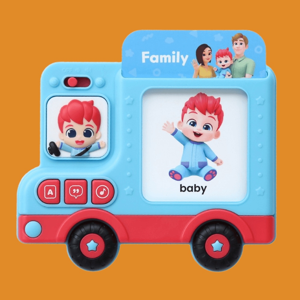 ベベピン英語カードバス 音のする英単語カード