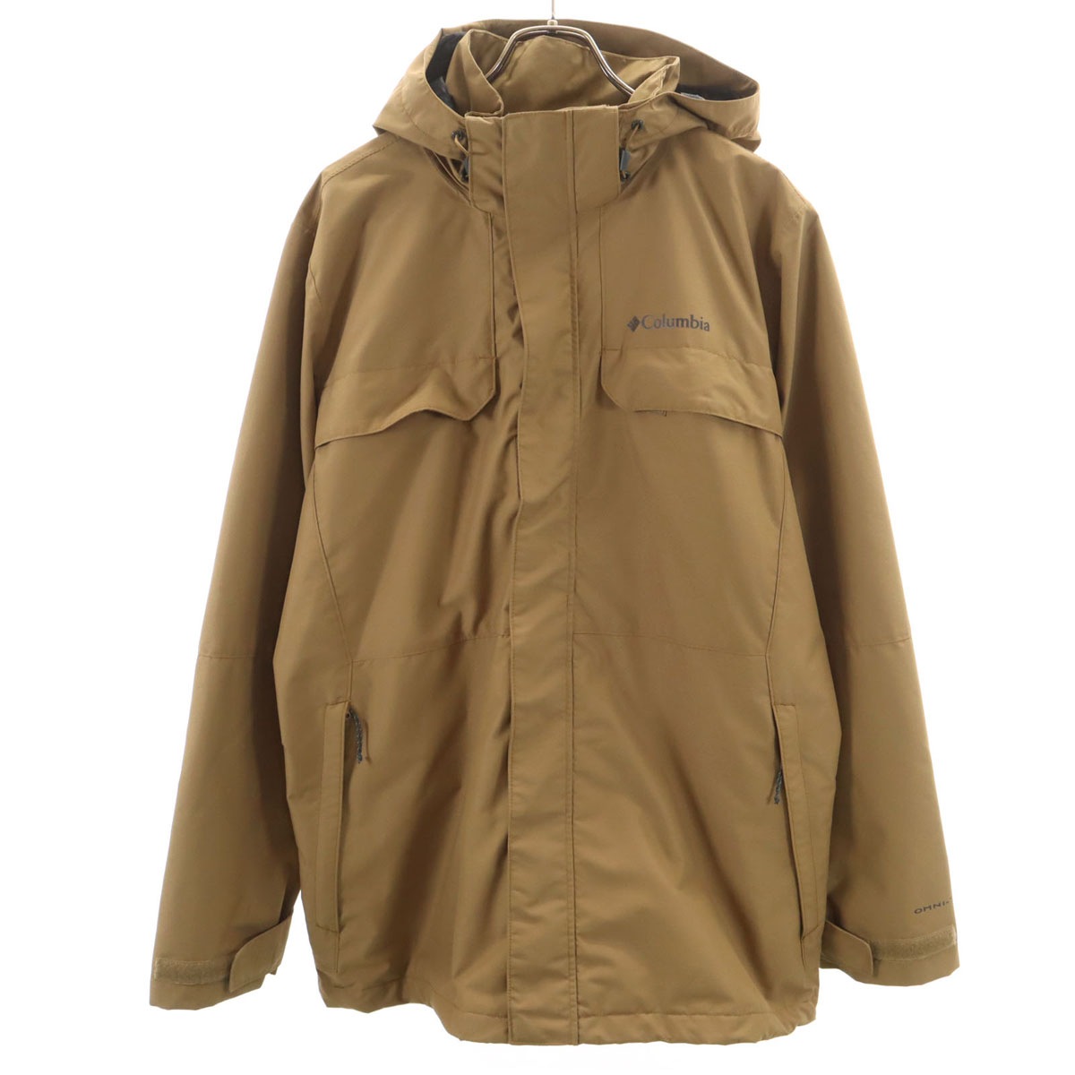 ジャケット L ベージュ系 アウトドア メンズ 古着