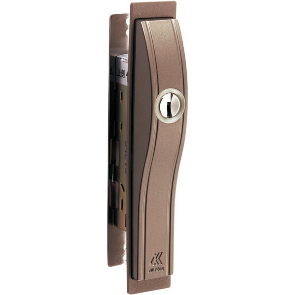 マツ六 7010647 ディンプル引違錠F4056 ブラウン 錠前