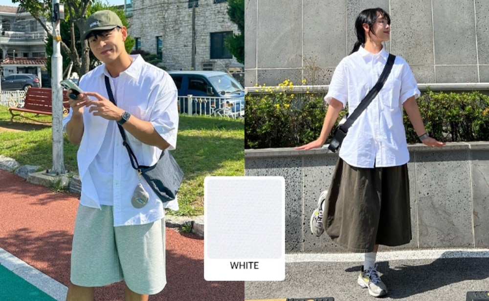 23SS/OXFORDSHORTSHIRT/半袖シャツ/ユニセックス/SPYWD25C01