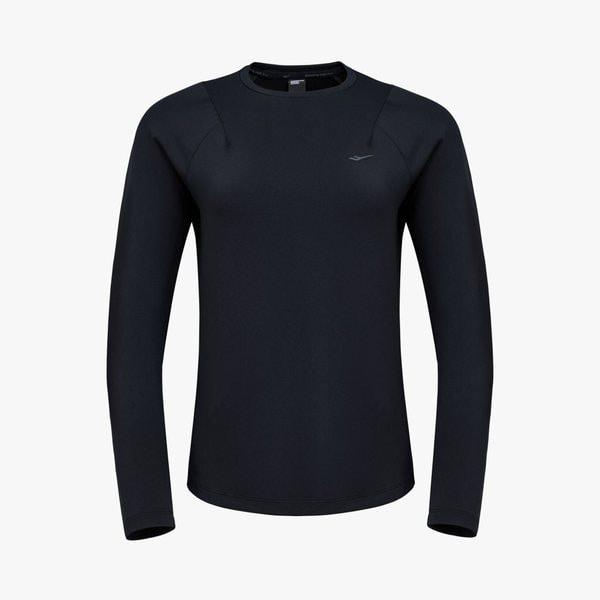 女性ミドル丈ベーシックラウンドTシャツ / PW3WT24F113_GN