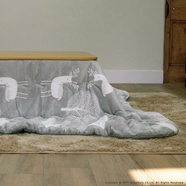 こたつ掛け布団 正方形 あたたか 軽い 撥水 シープ調マイクロファイバー裏地 省スペース コタツカバー 適応こたつ 90x90cm