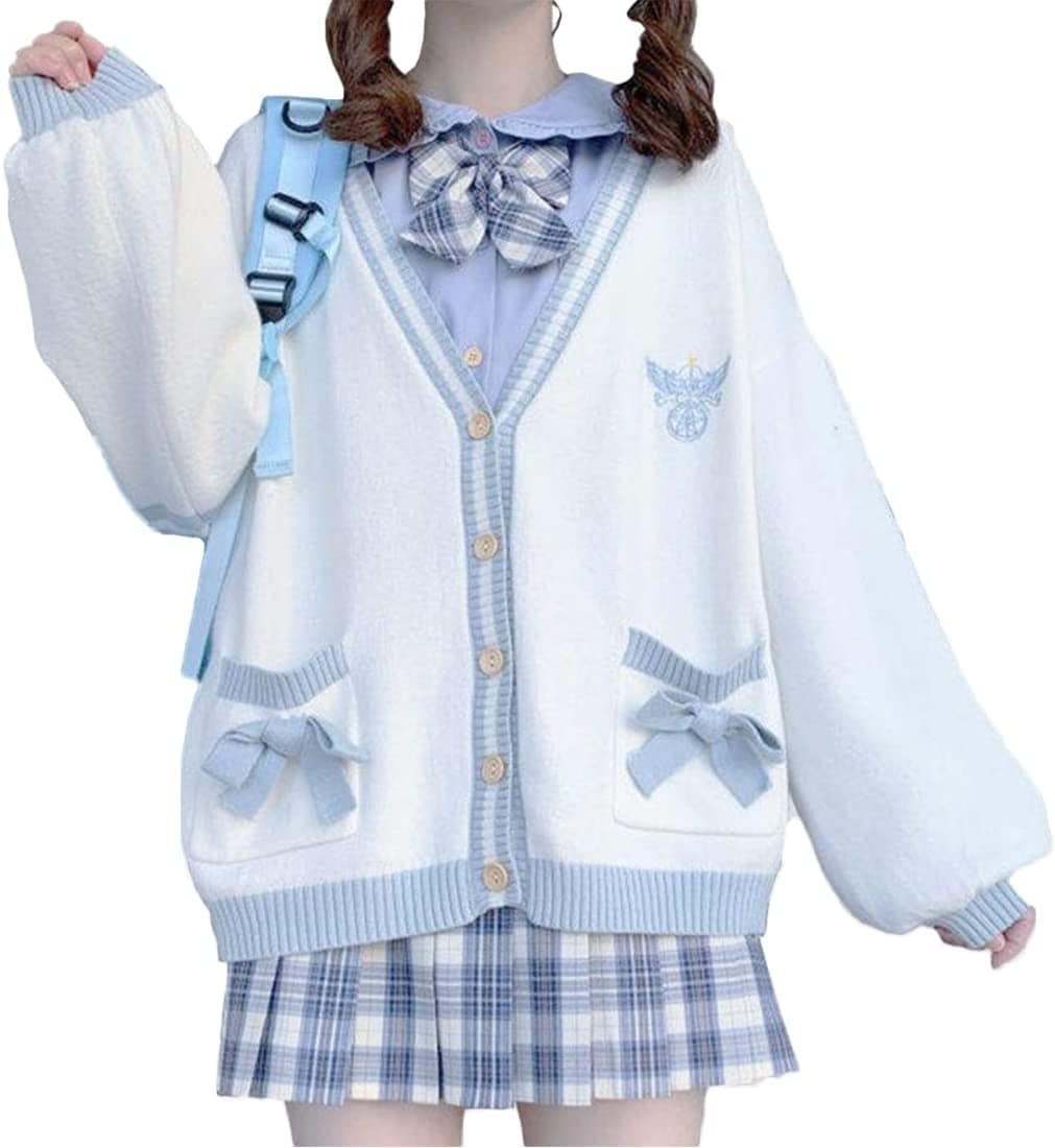 カーディガン スクール 学生服 女子高生 制服 プリーツスカート