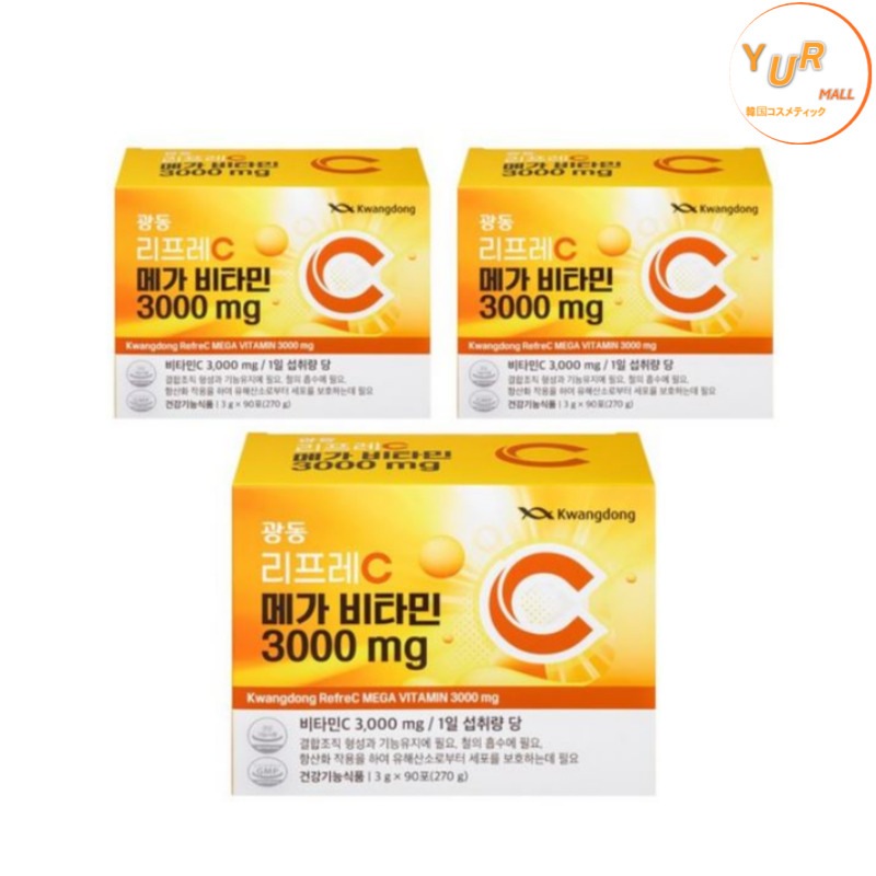 広東製薬 リフレCメガビタミン3000mg 3g x 90p