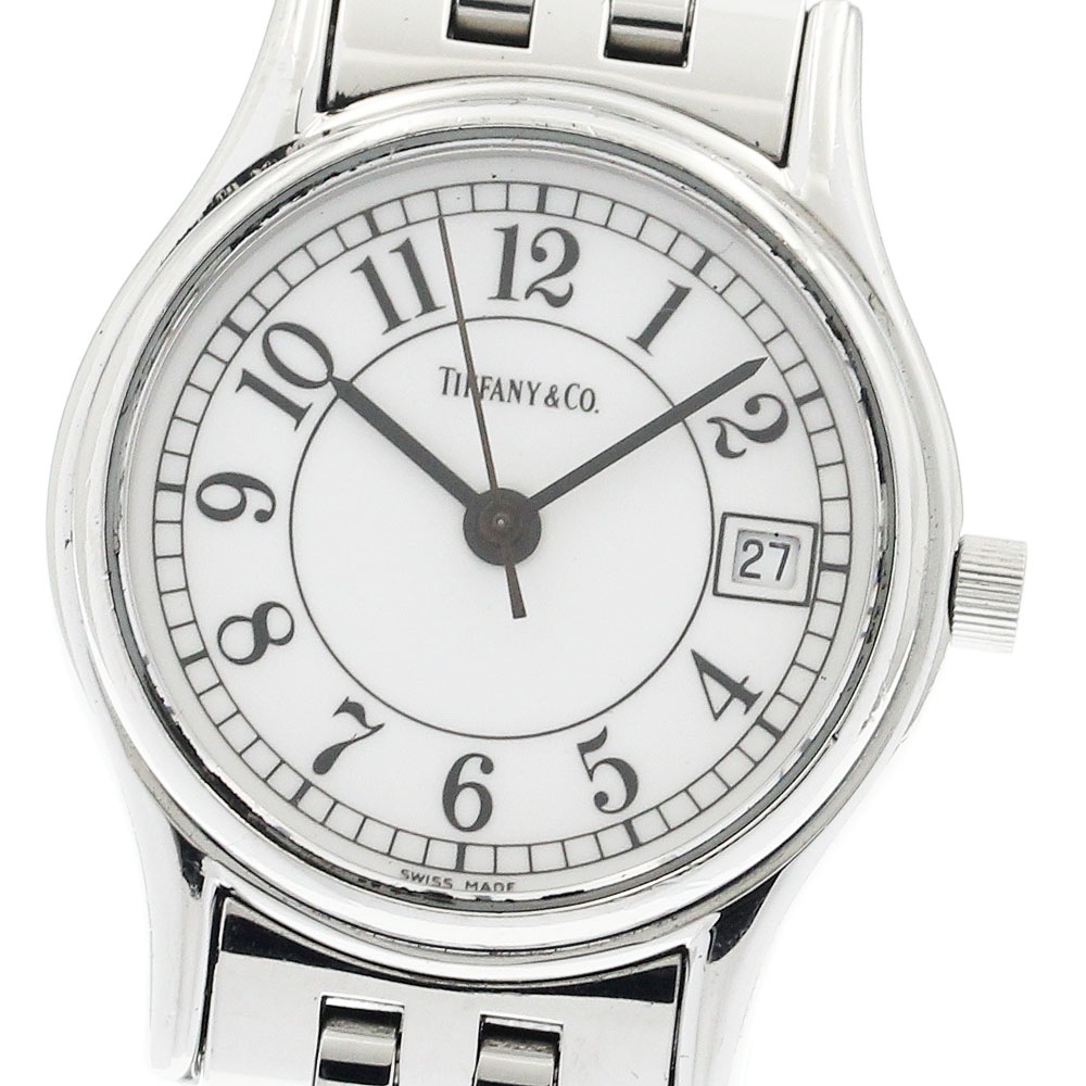 ティファニー TIFFANY&Co. クラシック デイト クォーツ レディース _935076【中古】