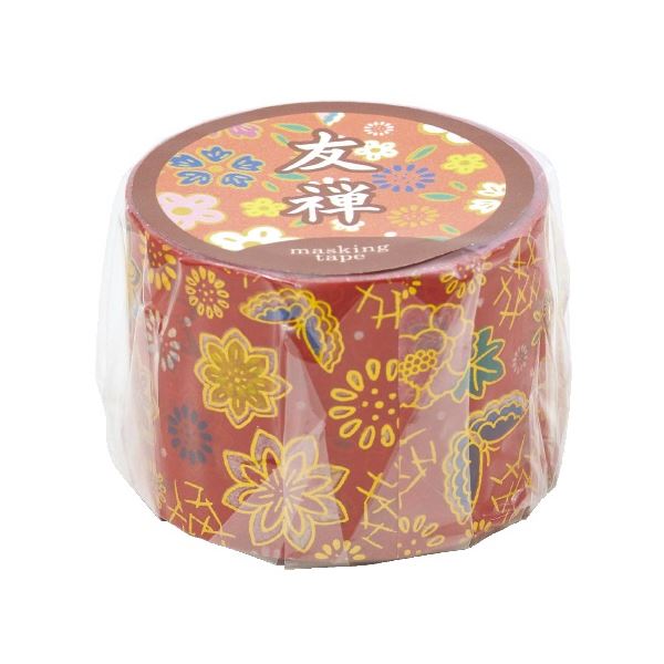 （まとめ）エヒメ紙工 友禅マスキングテープ 華(×20セット) 7,758円