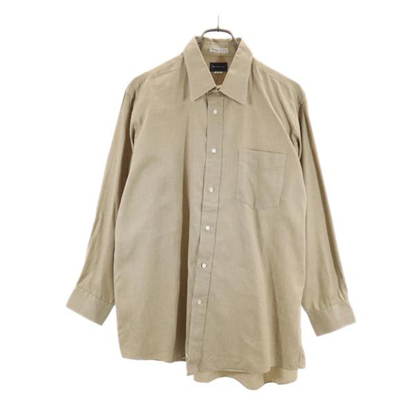 バーバリーズ 90s 三陽商会 日本製 オールド 長袖 シャツ 42-80 ブラウン系 Burberrys メンズ 4,959円