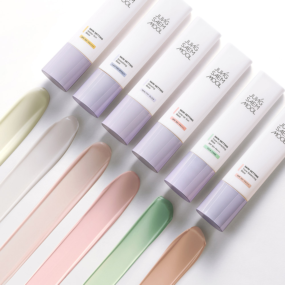 JUNG SAEM MOOLスキンセッティングベース6種