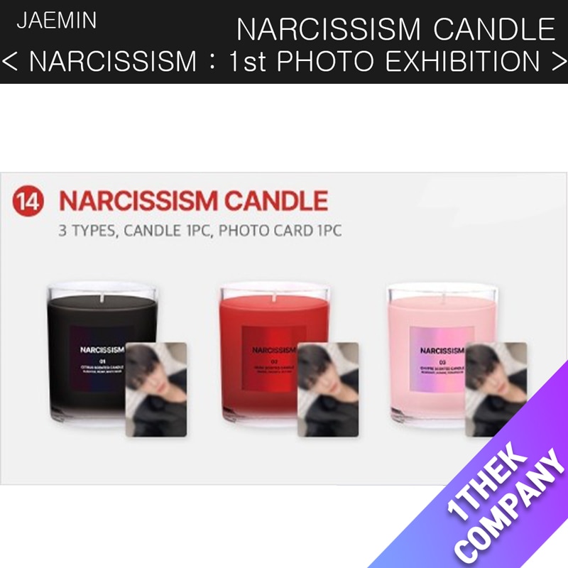 (購入金額特典)（NARCISSISM CANDLE） NARCISSISM : JAEMIN PHOTO EXHIBITION 2nd OFFICIAL MD