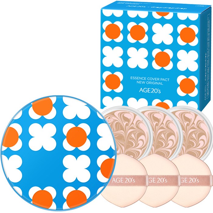 ドロップドロップドロップ2 ケース + ニューオリジナル 詰め替え 3p セットブルー(ケース)23号 ピンクラテ(ファクト)