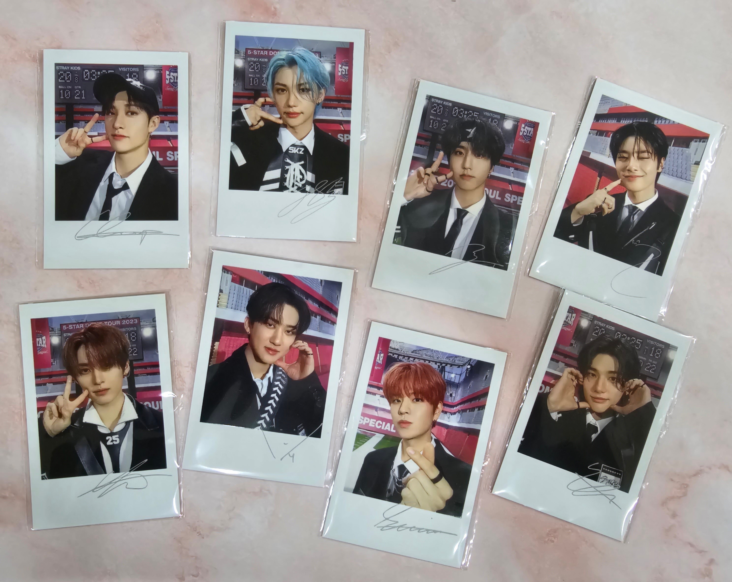 Stray Kids 5 STAR Dome Tour 2023 SEOUL Special OFFCIAL MD Polaroid All Member (8人) 8,036円