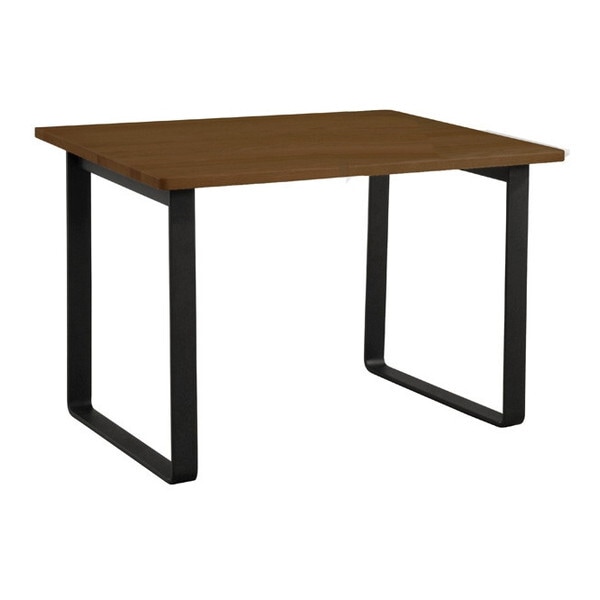 筑波産商 YUME2 100x80 長方形テーブルA スクエア脚 BR メーカー直送