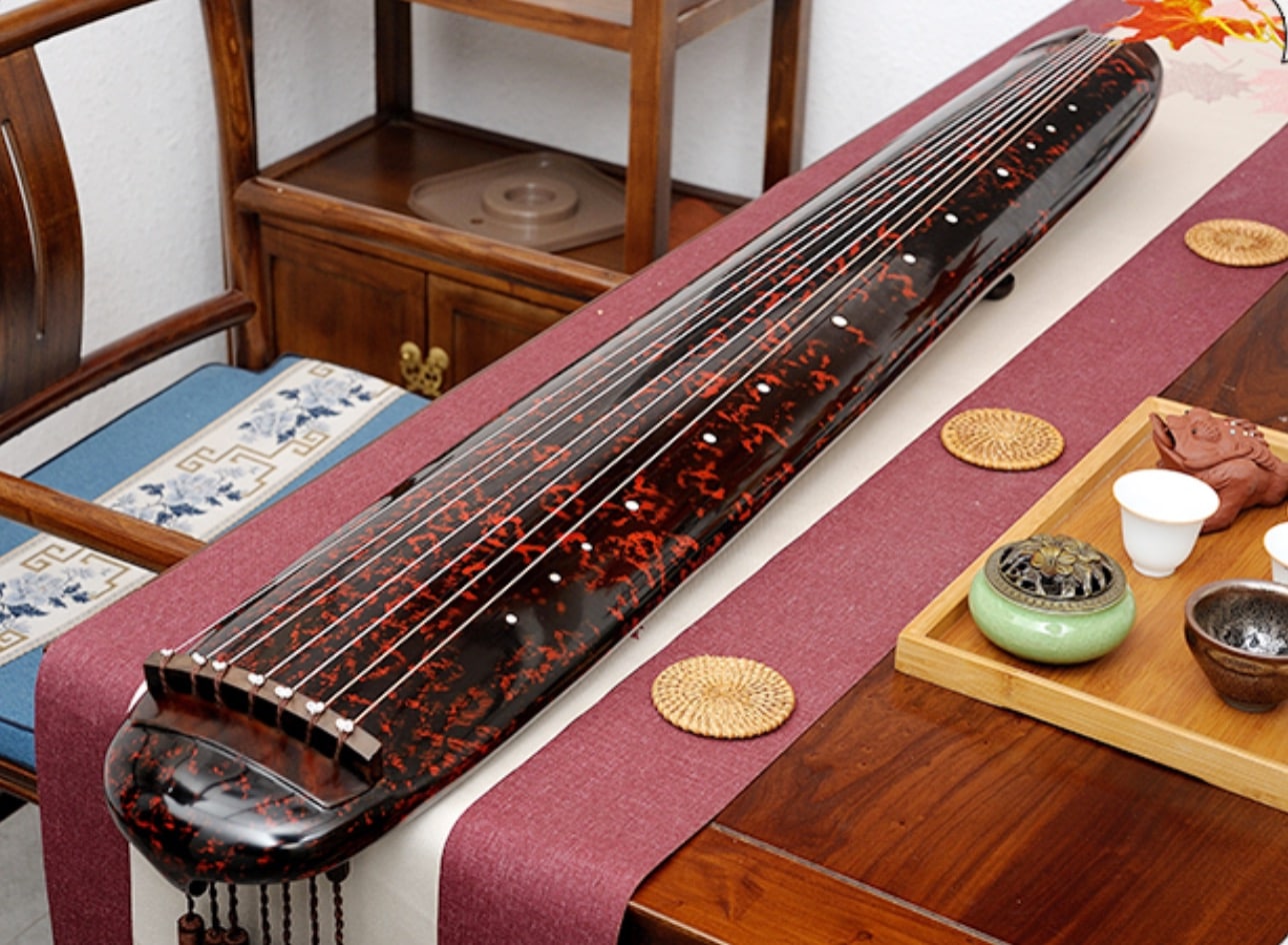 古琴カオススタイル老樹純手作り中国弦楽器