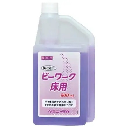 ニイタカ　微生物製剤　ビーワーク　床用　濃縮タイプ　900mL×6本入【取り寄せ商品・即納不可】