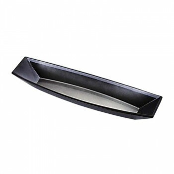 福井クラフト 耐熱一兆盛器 黒銀かすみ 51019520