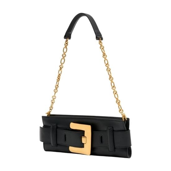 BALMAIN Women Messenger Bags FN0LB024LVAA 0PA black