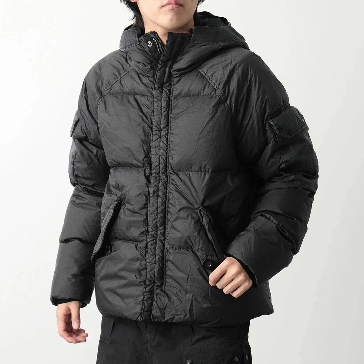 Ten c テンシー 中綿ジャケット ICED COMBO DOWN JACKET 23CTCUC03133 005875 メンズ ブルゾン フード付き フーテ 58,410円