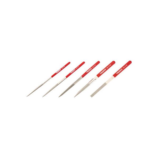 GK5SET ダイヤモンドヤスリ 鉄工用#140 5本セット 全長215mm(5本組サイズ) メーカー直送