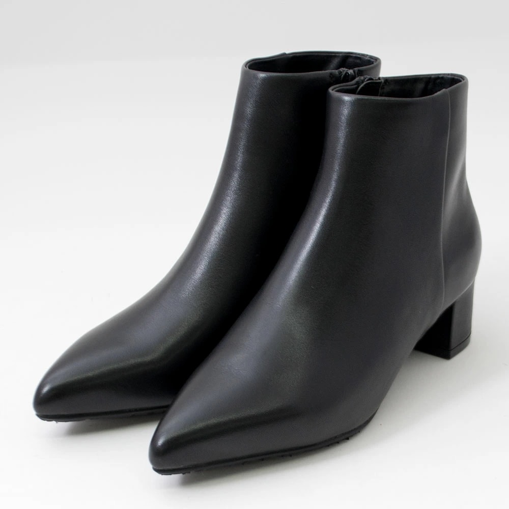 Bridget Birkin 5162 レディースショートブーツ 本革 シンプルデザイン ポインテッドトゥ スタイリッシュ 内側ファスナー 柔らかい 疲れない 通勤