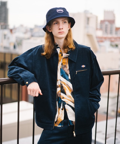 カバーオール Dickies　JC58MODEL コーデュロイ ペインターズジャケット メンズ レディース