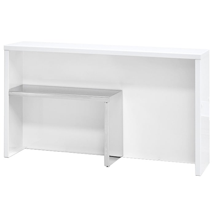 キッチンラック 調味料ラック 幅60 2段 小型 ミニ カウンター上収納 キッチン用品 収納ラック 金属 ステンレス シンプル