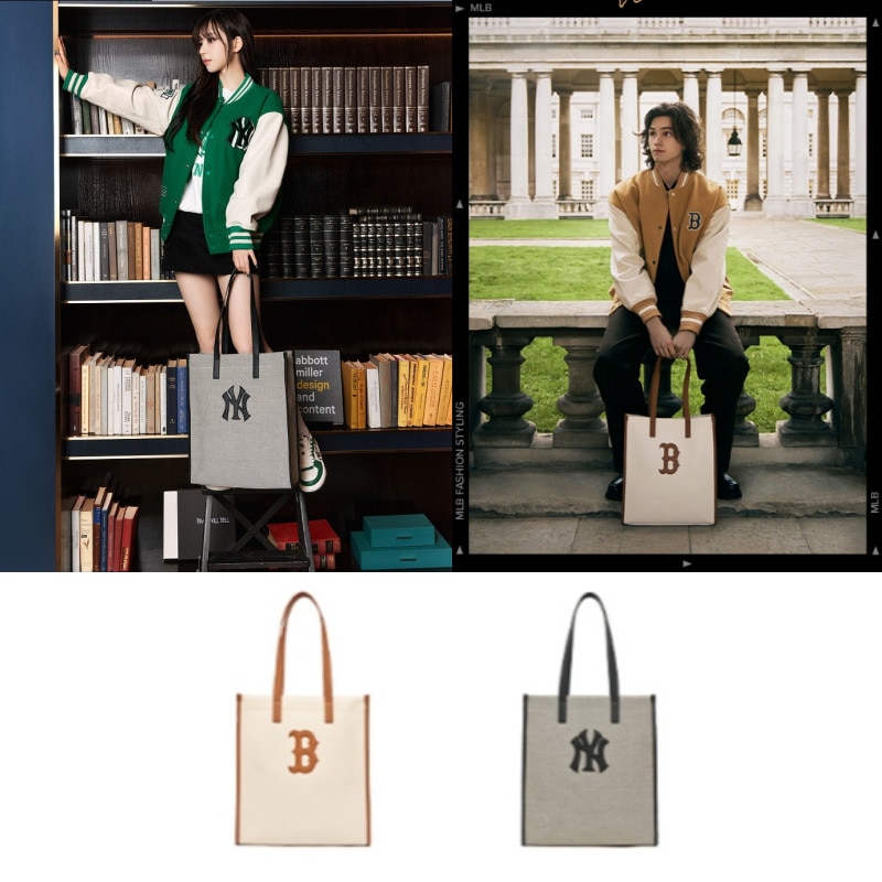 【MLB with AESPA】ユニセックストートバッグ　キャンバスバッグ 14,454円