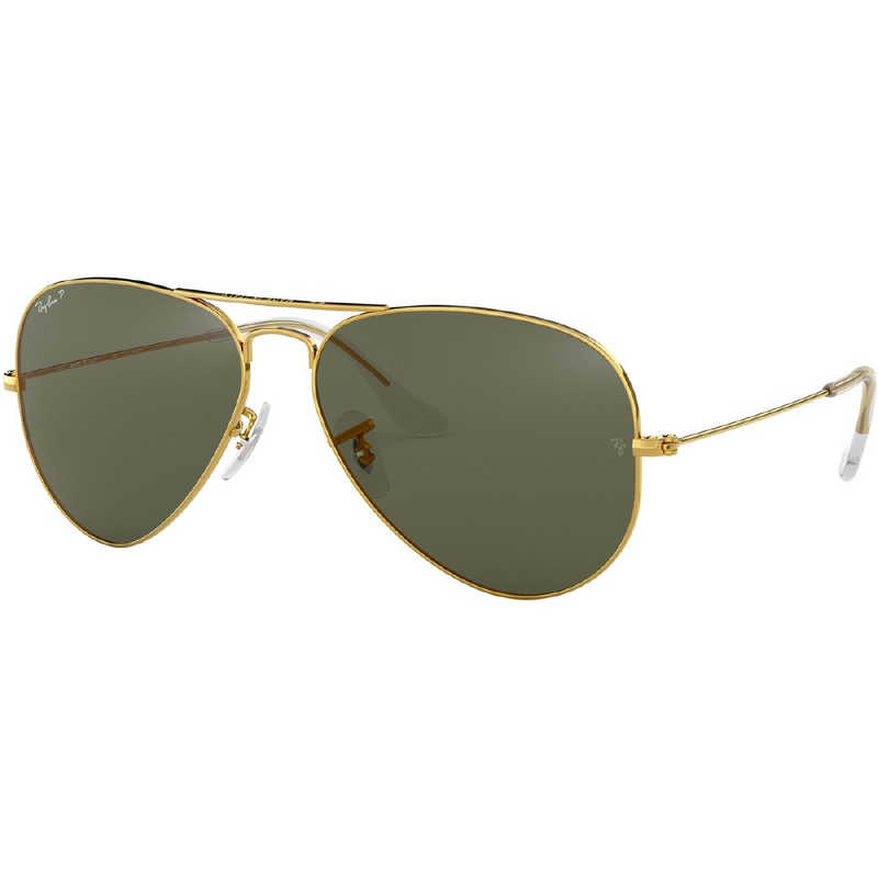 レイバン　Ray-Ban サングラス AVIATOR LARGE METAL RB3025 001/58 62mm ゴールド/ポラライズドグリーンクラシックG-15　RB3025