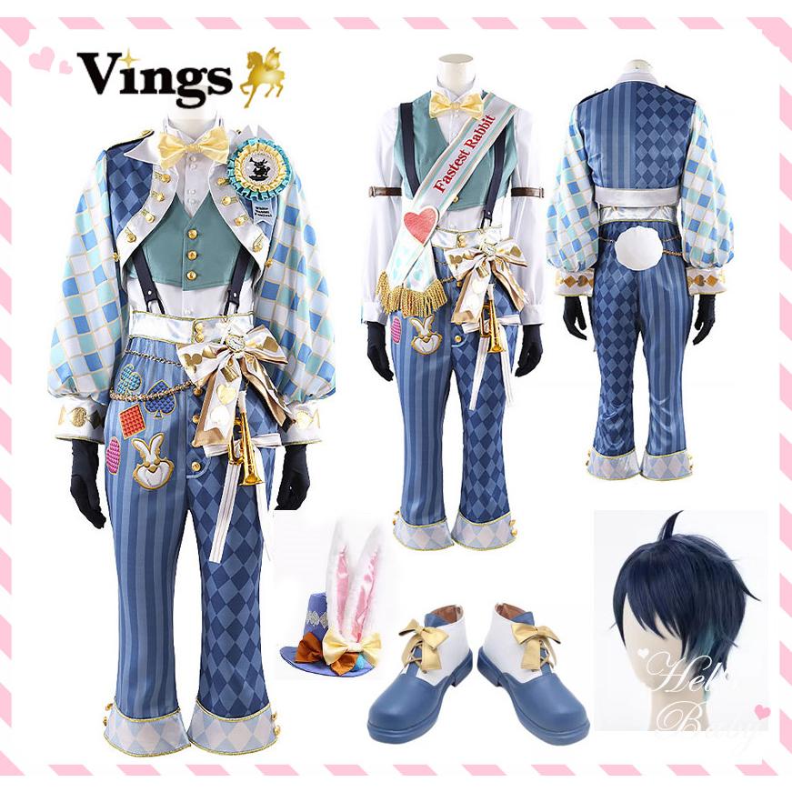 【人気爆売れ中】ツイステッドワンダーランド ツイステ deuce 薔薇の王国のホワイトラビット・フェス デュース コスプレ衣装 ウィッグ 靴 27,979円