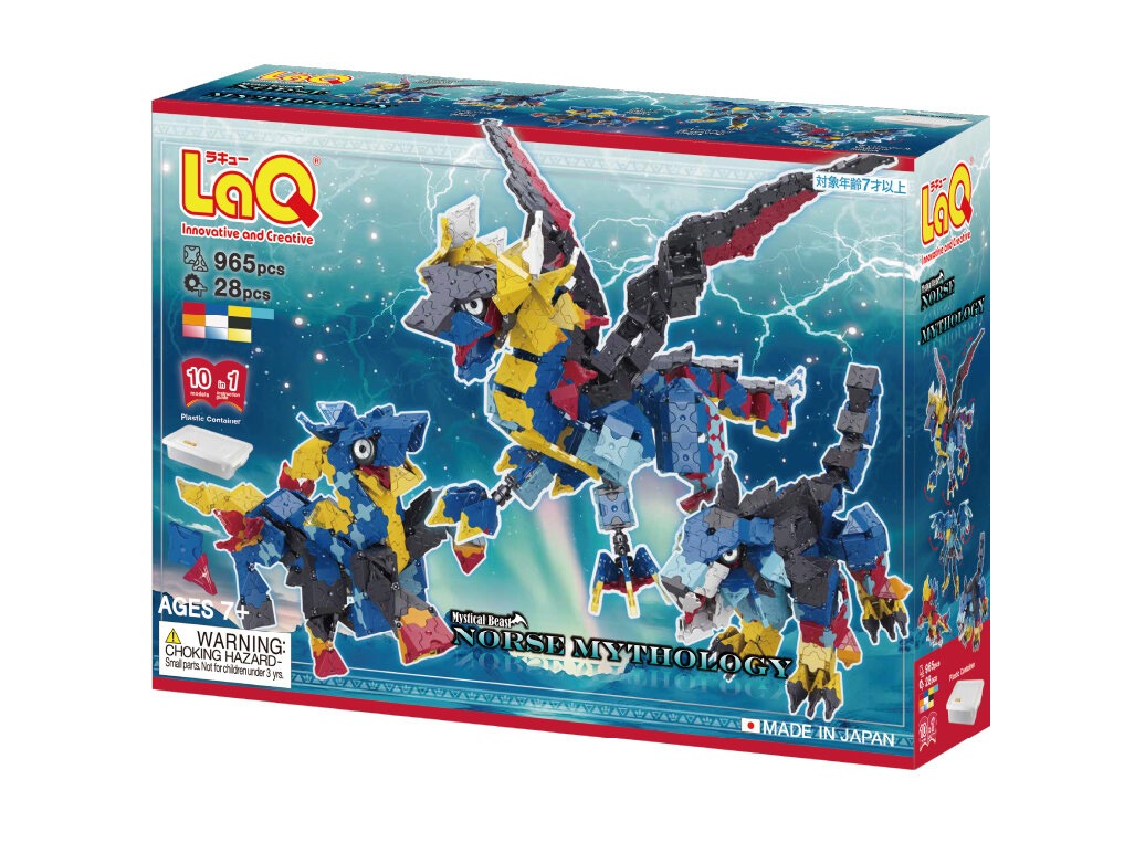 ヨシリツ LaQ ミスティカルビースト 北欧神話 ラキュー LAQMBホクオウシンワ