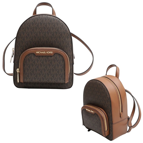 JAYCEE XS CONV ZIP PKT BKPK リュック 35T2G8TB1B-BROWN レディース