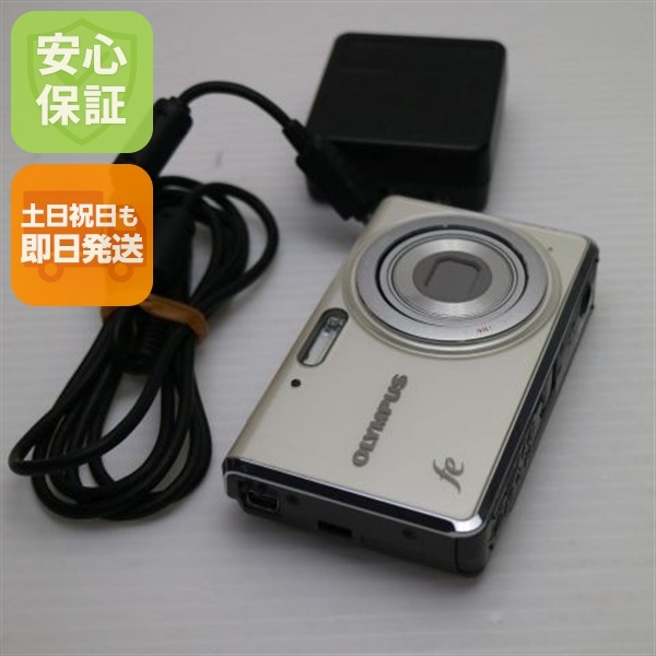 美品 FE-4020 パールホワイト OLYMPUS デジカメ 182
