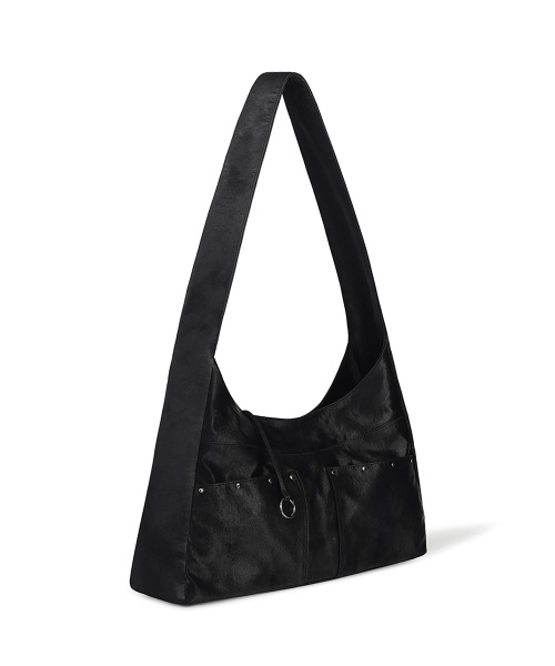 【FENNEC】 BASH SLOUCHY BAG - METAL BLACK ショルダーバッグ 正規品