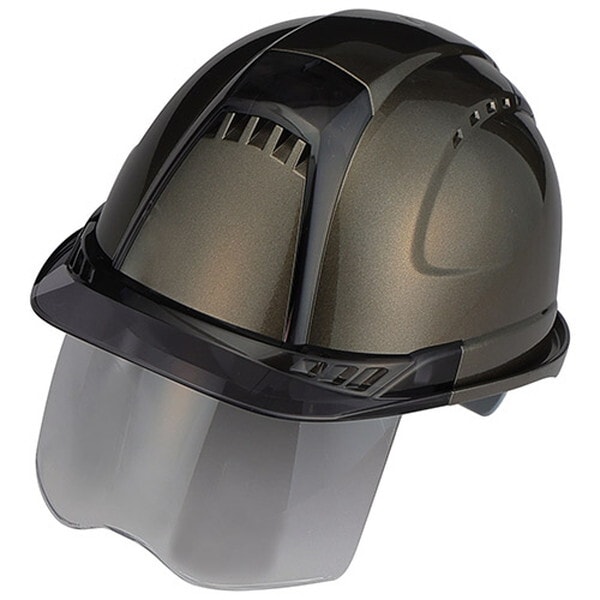 TOYO メタリック塗装ヘルメット NO.391FSMBR メタリックブラウン