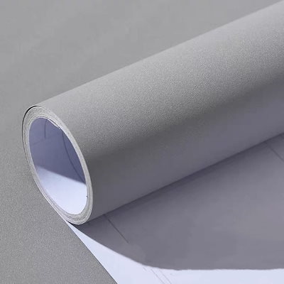 他サイト： 壁紙シール グレー 44.5cmｘ10m リメイクシート 無地 はがせる 防水 壁紙シート カッティングシート リフォームシート 厚手 おしゃれ 剥がせる壁紙 DIY 耐熱（ライトグレー壁紙シール ）の商品画像