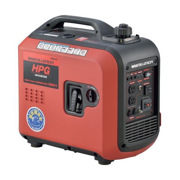 ワキタ HPG1800IS 発電機 防音型インバータガソリン発電機 メーカー直送