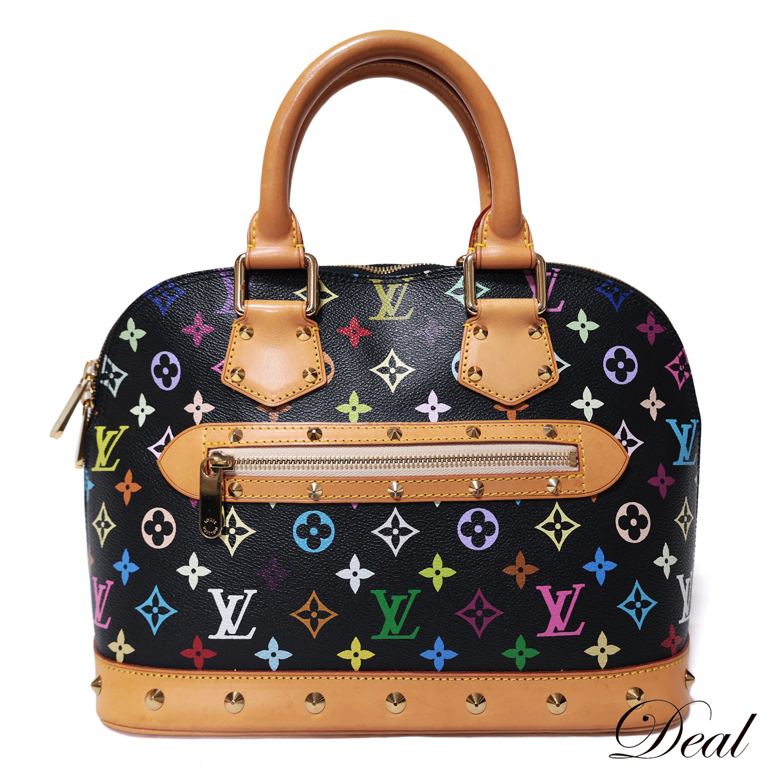 ルイ・ヴィトン マルチカラー アルマ M92646 ブラック レディース ハンドバッグLV