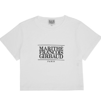 W CLASSIC LOGO CROP Tシャツ