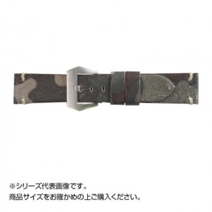 Emitta(エミッタ) 時計バンド ツヴァイ 22mm カーキ (美錠:銀) ETP-ZK22