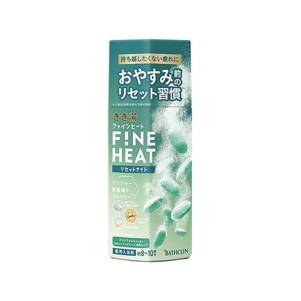 5個セット/きき湯 ファインヒート リセットナイト 本体(400g)[きき湯]