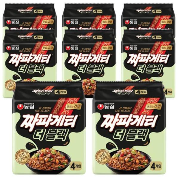 農心チャパゲティ ザ·ブラック 116g 32個 / 1ボックス