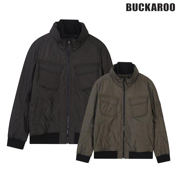 [驪州店] 共用ナイロンシレハイネックジッパー飾りパディングジャンパー(B245Z2220P)