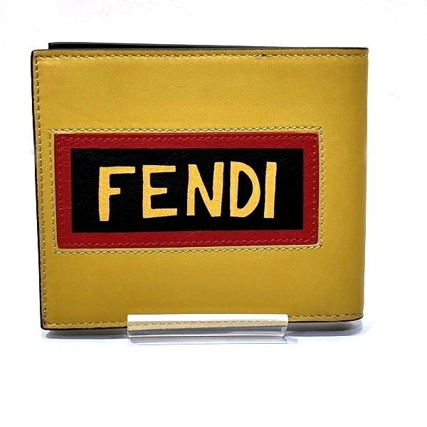 フェンディ FENDI 7M0169 札入れ 2つ折り財布 ユニセックス 【中古】