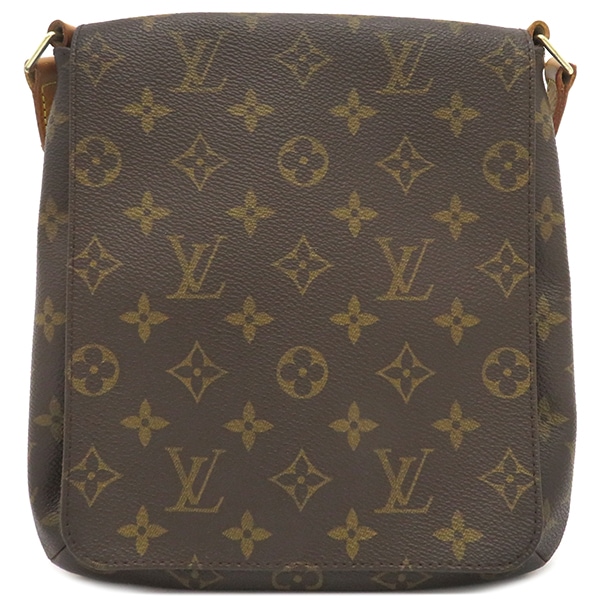 ルイヴィトン LOUIS VUITTON ショルダーバッグ ミュゼット サルサ モノグラムキャンバス モノグラム ゴールド金具 茶 M51258 LW0979【中古】 42,024円