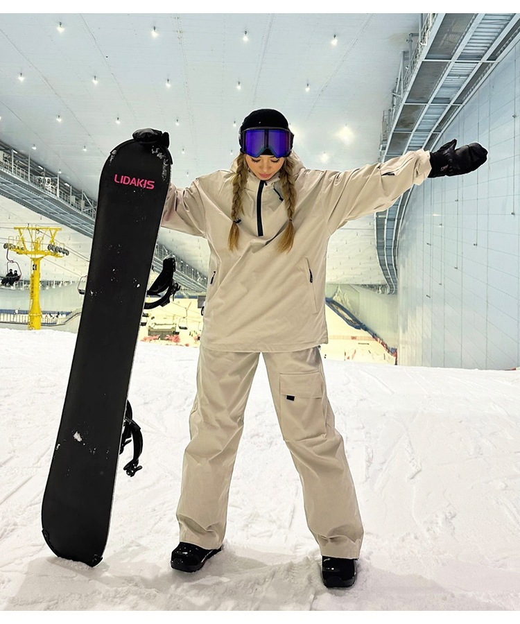 2025冬用スキーウェア スキースーツ スノーボードウェア 女性用スーツ 防水 上下セット スキーウェア ユニセックス 暖かくして