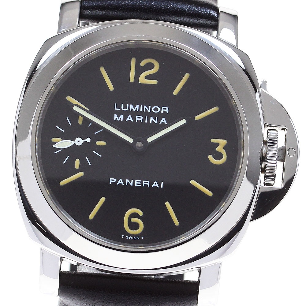 パネライ PANERAI PAM00001 ルミノール マリーナ A番 トリチウム 手巻き メンズ _843432【中古】