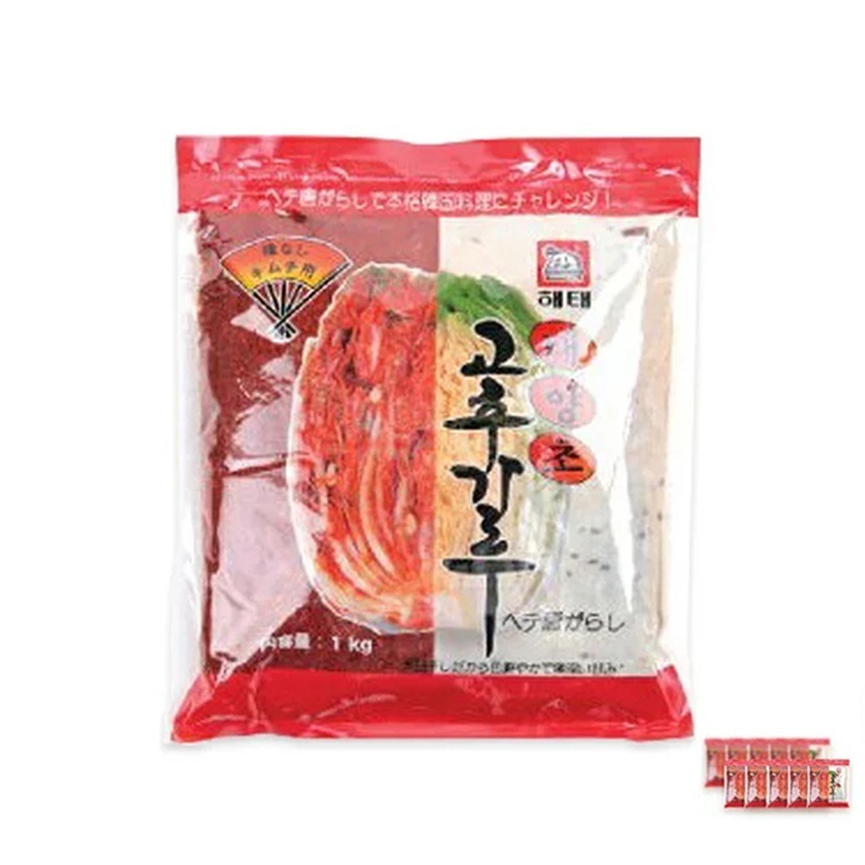 ヘ テ 唐辛子粉 粗挽き 1kgｘ10袋 キムチ用唐辛子粉 コチユカル コチュガル 韓国料理